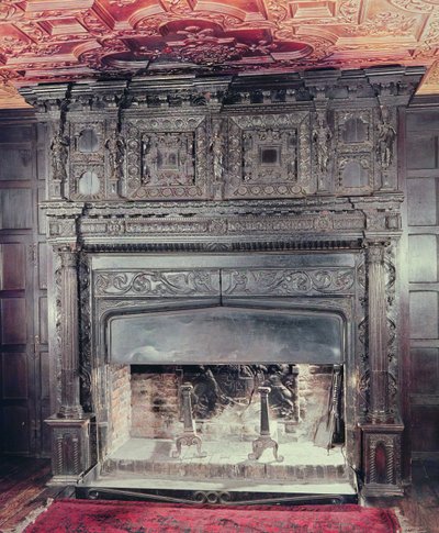 Fireplace by English School